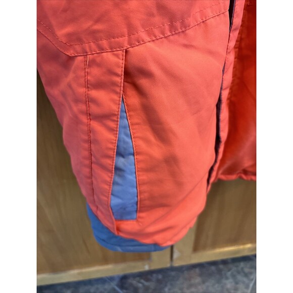Hawke & Co Sports Boy Youth Size 14 16 Orange Gray Winter Coat Pockets Lined - Picture 5 of 16